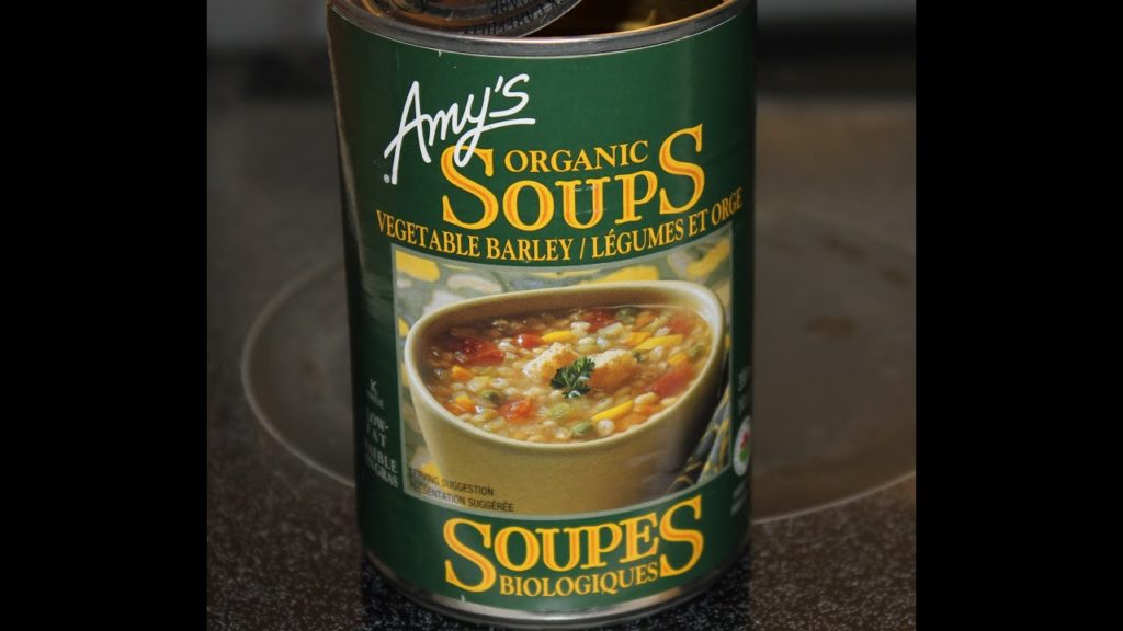 Amy’s Organic Vegetable Barley Soup Product Review organicreviews